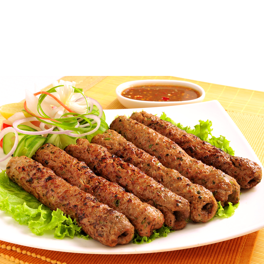 Chicken seekh Hot n Smoky Garlic