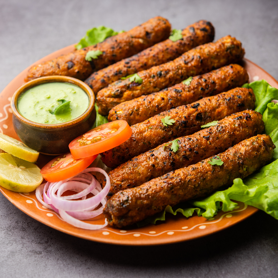 Mutton seekh Purani Delhi